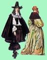 1665 г. Датский дворянин в юбке-штанах и дама